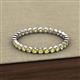 3 - Arria 2.00 mm Yellow Sapphire Eternity Band 