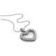 1 - Zylah Aquamarine and Diamond Heart Pendant 
