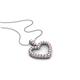 1 - Zylah Pink Tourmaline and Diamond Heart Pendant 