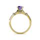 5 - Katelle Desire Iolite and Diamond Engagement Ring 