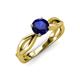 4 - Senara Desire Blue Sapphire Engagement Ring 