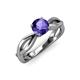 4 - Senara Desire Iolite Engagement Ring 