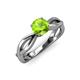 4 - Senara Desire Peridot Engagement Ring 