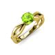 4 - Senara Desire Peridot Engagement Ring 