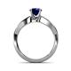 5 - Senara Desire Blue Sapphire Engagement Ring 