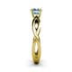 6 - Senara Desire Aquamarine Engagement Ring 