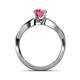 5 - Senara Desire Pink Tourmaline Engagement Ring 
