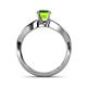 5 - Senara Desire Peridot Engagement Ring 