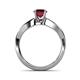 5 - Senara Desire Ruby Engagement Ring 