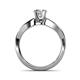 5 - Senara Desire Round Diamond Engagement Ring 