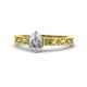 1 - Florie Classic GIA Certified 7x5 mm Oval Cut Diamond Solitaire Engagement Ring 