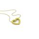 1 - Zayna Yellow Sapphire Heart Pendant 