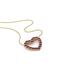 1 - Zayna Rhodolite Garnet Heart Pendant 