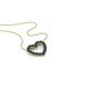 1 - Zayna Blue Diamond Heart Pendant 