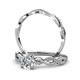 2 - Mayra Desire Diamond Infinity Bridal Set Ring 