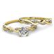 3 - Mayra Desire Diamond Infinity Bridal Set Ring 