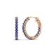 1 - Amara Iolite Hoop Earrings 