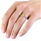 6 - Ronia Classic Yellow Sapphire and Diamond Engagement Ring 