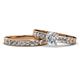 1 - Enya Classic Diamond Bridal Set Ring 