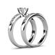 4 - Enya Classic Diamond Bridal Set Ring 