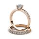 3 - Ronia Classic Diamond Bridal Set Ring 