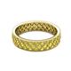 3 - Cailyn Yellow Sapphire Eternity Band 