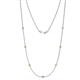 1 - Salina (7 Stn/2.3mm) Yellow Diamond on Cable Necklace 