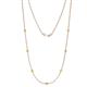 Salina (7 Stn/2.3mm) Yellow Diamond on Cable Necklace 
