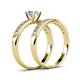 4 - Ronia Classic Diamond Bridal Set Ring 