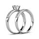 4 - Ronia Classic Diamond Bridal Set Ring 