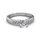 2 - Merlyn Classic Diamond Engagement Ring 