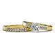 1 - Merlyn Classic Diamond Bridal Set Ring 