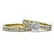 Salana Classic Diamond Bridal Set Ring 