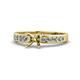Enya Classic Semi Mount Engagement Ring 
