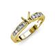 3 - Enya Classic Semi Mount Engagement Ring 