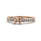 Salana Classic Semi Mount Engagement Ring 