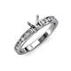 3 - Salana Classic Semi Mount Engagement Ring 