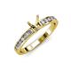 3 - Salana Classic Semi Mount Engagement Ring 