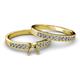 2 - Ronia Classic Semi Mount Bridal Set Ring 
