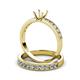 3 - Ronia Classic Semi Mount Bridal Set Ring 