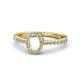 1 - Verna Desire Semi Mount Halo Engagement Ring 