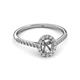 2 - Marnie Desire Semi Mount Halo Engagement Ring 