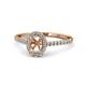 1 - Marnie Desire Semi Mount Halo Engagement Ring 