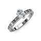 3 - Niah Classic GIA Certified 7x5 mm Oval Shape Diamond Solitaire Engagement Ring 