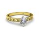 2 - Niah Classic GIA Certified 7x5 mm Oval Shape Diamond Solitaire Engagement Ring 
