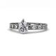 1 - Niah Classic GIA Certified 7x5 mm Pear Shape Diamond Solitaire Engagement Ring 