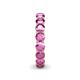 5 - Tiffany 3.80 mm Pink Sapphire Eternity Band 