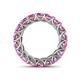 5 - Lucida 4.20 mm Pink Sapphire Eternity Band 