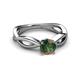 3 - Senara Desire Lab Created Alexandrite Engagement Ring 