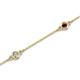 2 - Aizza (5 Stn/3.4mm) Petite Ruby and Diamond on Cable Bracelet 